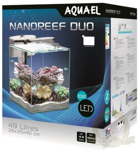 Aquael Nano Reef DUO Zestaw morski biały Aquael Nano Reef DUO Zestaw morski biały
