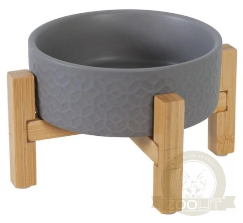 Zolux Miska ceramiczna dla psa i kota Keramo Solo 300ml szara Zolux Miska ceramiczna dla psa i kota Keramo Solo 300ml szara