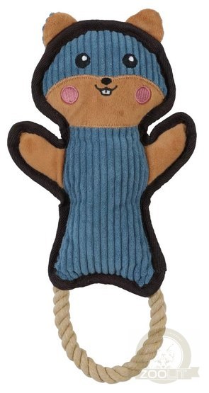 Zolux Zabawka dla psa Chomik Buddy niebieski 28cm