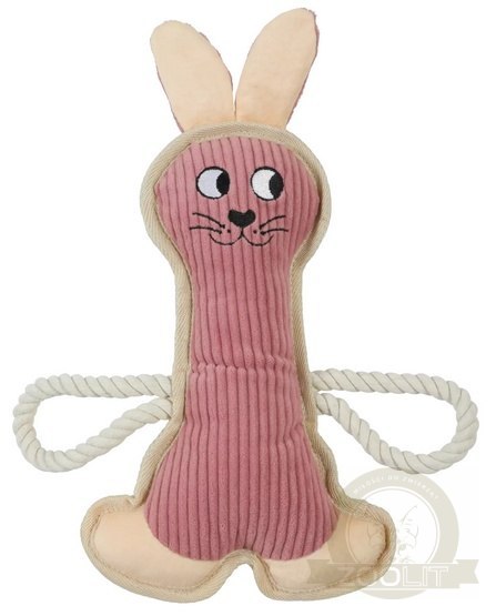 Zolux Zabawka dla psa Królik Buddy różowy 33cm Zolux Zabawka dla psa Królik Buddy różowy 33cm