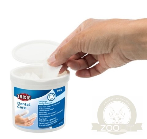 Trixie Dental Care nakładki na palce do higieny zębów 50szt [TX-29393]