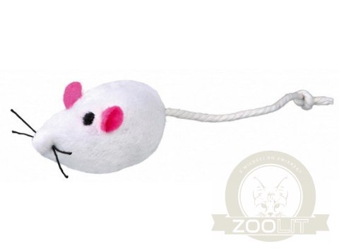 Trixie Myszka 5cm szara/biała 1szt [4085]