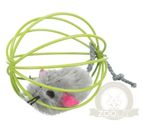 Trixie Piłka druciana z myszką [4115]