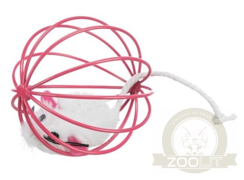 Trixie Piłka druciana z myszką [4115]