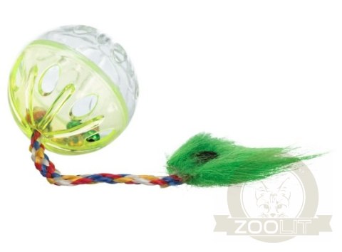 Trixie Piłka grzechocząca z piórkiem 2szt. [TX-4165]