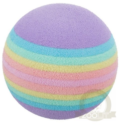 Trixie Piłki tęczowe twarde 4cm 4szt. [TX-4097]