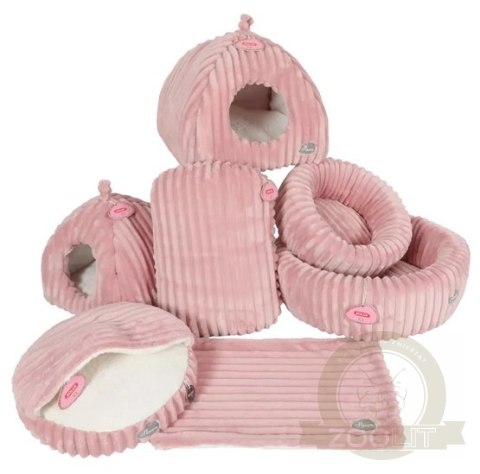 Zolux Legowisko Naomi okrągłe XL 56x56x19cm różowe [500131ROS]