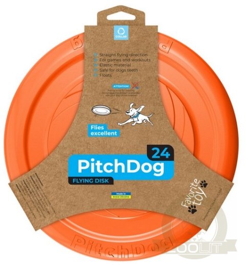 Collar PitchDog24 Latający dysk 24cm pomarańczowy