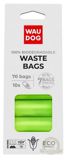 Collar WauDog Biodegradowalne woreczki higieniczne 70szt