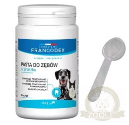Francodex Pasta do zębów w proszku dla psa i kota 150g