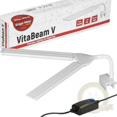 Kruger Meier VitaBeam V - lampa LED do akwarium 20l - 60l Kruger Meier VitaBeam V - lampa LED do akwarium 20l - 60l