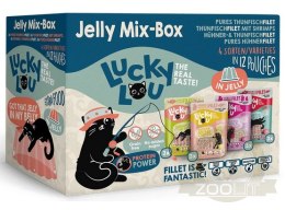 Lucky Lou Extrafood Jelly-Mix-Box Multipack w galaretce saszetki 12x70g