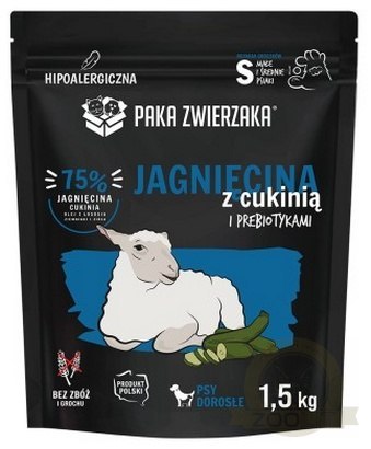 Paka Zwierzaka Seventh Heaven Jagniecina z cukinią S 1,5kg Paka Zwierzaka Seventh Heaven Jagniecina z cukinią S 1,5kg