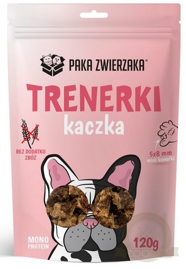 Paka Zwierzaka Trenerki Kaczka 120g Paka Zwierzaka Trenerki Kaczka 120g