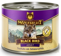 Wolfsblut Dog Black Bird - indyk i bataty puszka 200g