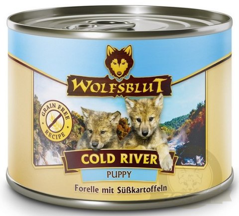 Wolfsblut Dog Cold River - pstrąg i bataty puszka 200g
