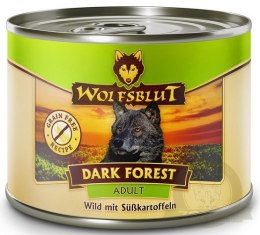 Wolfsblut Dog Dark Forest - dziczyzna i bataty puszka 200g
