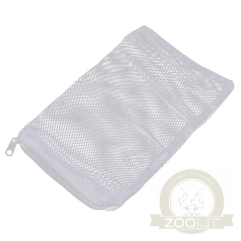 Net White Media Bag X - siatka na złoże z zamkiem Net White Media Bag X - siatka na złoże z zamkiem