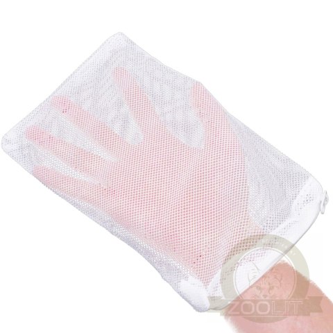 Net White Media Bag X - siatka na złoże z zamkiem Net White Media Bag X - siatka na złoże z zamkiem