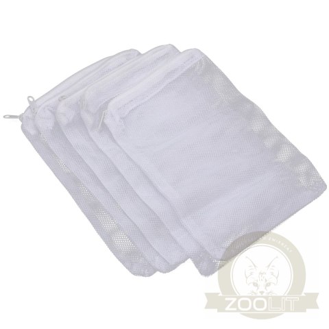Net White Media Bag X - siatka na złoże z zamkiem Net White Media Bag X - siatka na złoże z zamkiem