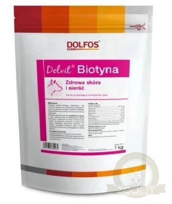 Dolfos Dolvit Biotyna Proszek 1000g Dolfos Dolvit Biotyna Proszek 1000g