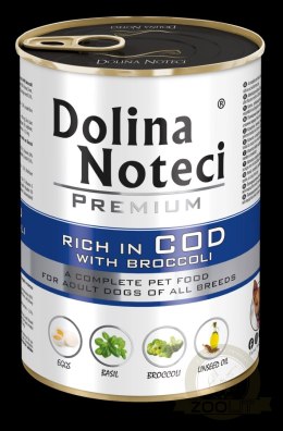 Dolina Noteci Premium Dorsz Z Brokułami 400g