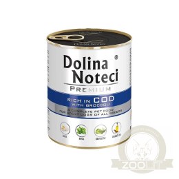 Dolina Noteci Premium Dorsz Z Brokułami 800g