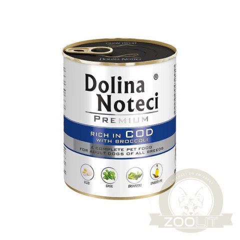 Dolina Noteci Premium Dorsz Z Brokułami 800g Dolina Noteci Premium Dorsz Z Brokułami 800g