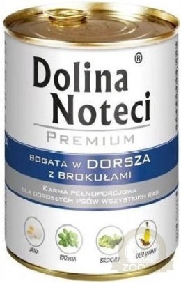 Dolina Noteci Premium Dorsz Z Brokułami 800g