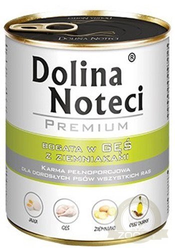 Dolina Noteci Premium Gęś z ziemniakami 800g Dolina Noteci Premium Gęś z ziemniakami 800g