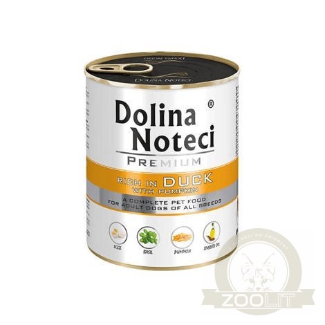 Dolina Noteci Premium Kaczka Z Dynią 800g
