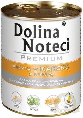 Dolina Noteci Premium Kaczka Z Dynią 800g Dolina Noteci Premium Kaczka Z Dynią 800g