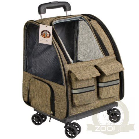 Furrever Friends Cattic Wheel - plecak transporter na kółkach dla kota i psa