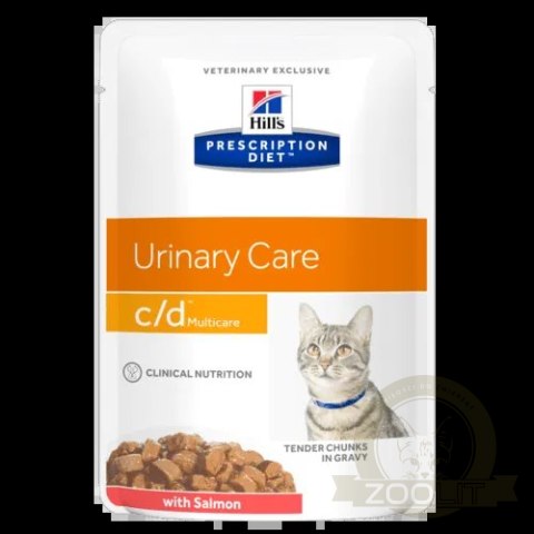 Hill's Prescription Diet c/d Multicare Feline Salmon 85g Hill's Prescription Diet c/d Multicare Feline Salmon 85g