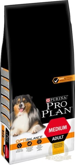 Purina Pro Plan Medium Adult Optibalance Kurczak I Ryż 14kg