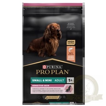 Purina Pro Plan Small & Mini Adult Sensitive Optiderma Łosoś I Ryż 7kg Purina Pro Plan Small & Mini Adult Sensitive Optiderma Łosoś I Ryż 7kg