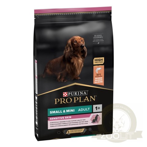 Purina Pro Plan Small & Mini Adult Sensitive Optiderma Łosoś I Ryż 7kg Purina Pro Plan Small & Mini Adult Sensitive Optiderma Łosoś I Ryż 7kg