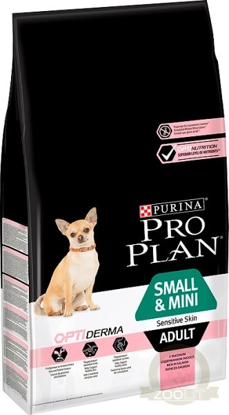 Purina Pro Plan Small & Mini Adult Sensitive Optiderma Łosoś I Ryż 7kg Purina Pro Plan Small & Mini Adult Sensitive Optiderma Łosoś I Ryż 7kg