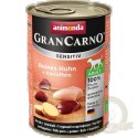 Animonda GranCarno Sensitiv Adult Dog Kurczak I Ziemniaki 400g