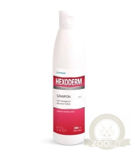 Eurowet Szampon Hexoderm 200ml Eurowet Szampon Hexoderm 200ml