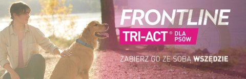 FRONTLINE Tri-Act Dla Psów 3x6ml FRONTLINE Tri-Act Dla Psów 3x6ml