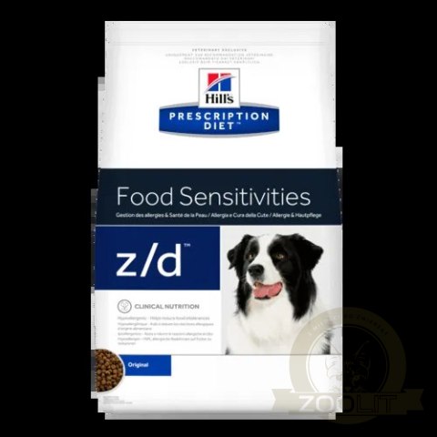 Hill's Prescription Diet z/d Canine 3kg Hill's Prescription Diet z/d Canine 3kg