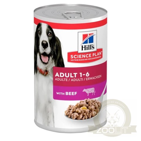 Hill's Science Plan Adult Wołowina 370g