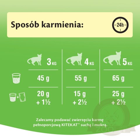KITEKAT Sucha Karma Dla Kotów Z Kurczakiem I Warzywami 12kg KITEKAT Sucha Karma Dla Kotów Z Kurczakiem I Warzywami 12kg