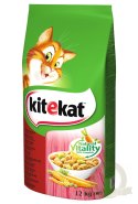 KITEKAT Sucha Karma Dla Kotów Z Wołowiną I Warzywami 12kg