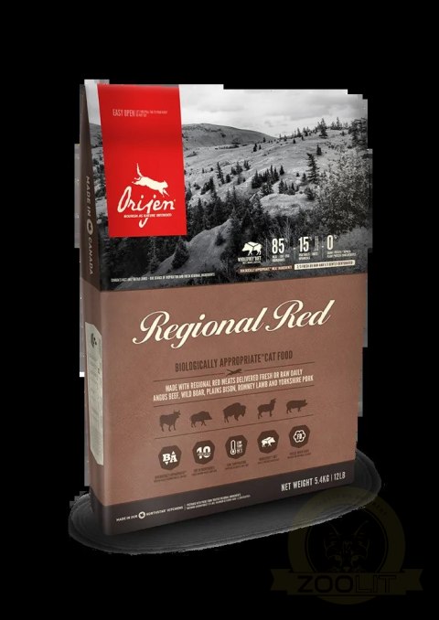 Orijen Regional Red Cat 5,4kg Orijen Regional Red Cat 5,4kg
