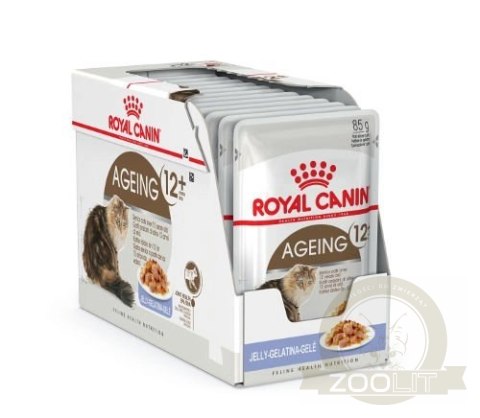 ROYAL CANIN Ageing +12 Gelee 12x85g ROYAL CANIN Ageing +12 Gelee 12x85g