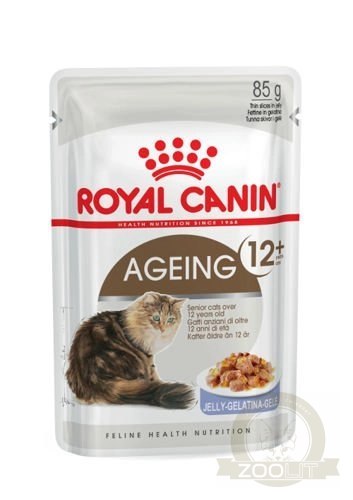 ROYAL CANIN Ageing +12 Gelee 12x85g ROYAL CANIN Ageing +12 Gelee 12x85g