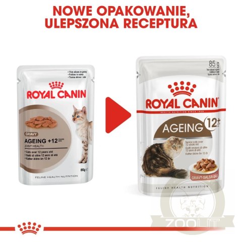 ROYAL CANIN Ageing +12 Sauce 12x85g ROYAL CANIN Ageing +12 Sauce 12x85g