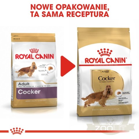 ROYAL CANIN Cocker Spaniel Adult 12kg ROYAL CANIN Cocker Spaniel Adult 12kg